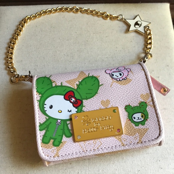 Hello Kitty Handbags - FINAL Tokidoki x Hello Kitty Cactus Wallet